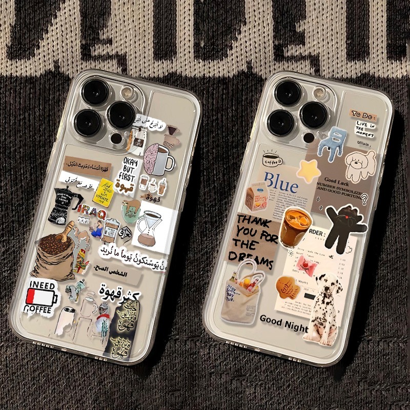 Phone Accessories Iphone - I Love Coffee Pattern Phone Case