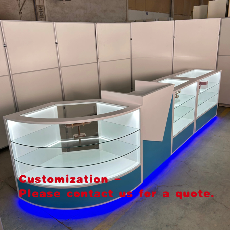 Phone Accessories Cabinet - custom.Modern Mobile Phone Shop Interior Design