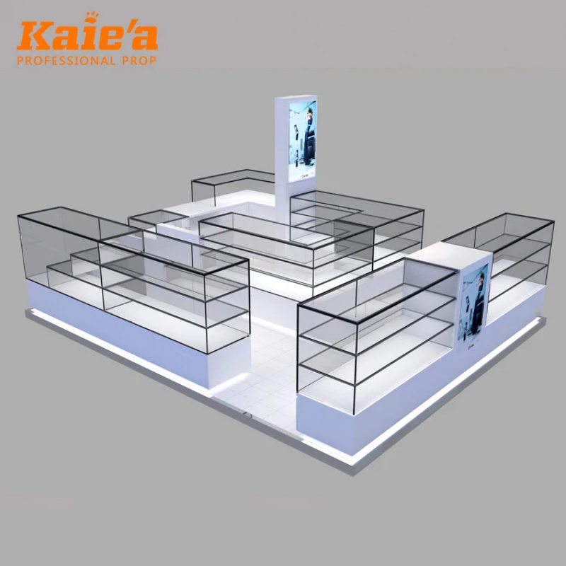 Phone Accessories Cabinet - custom.Cell Phone Display Counter showcase Display