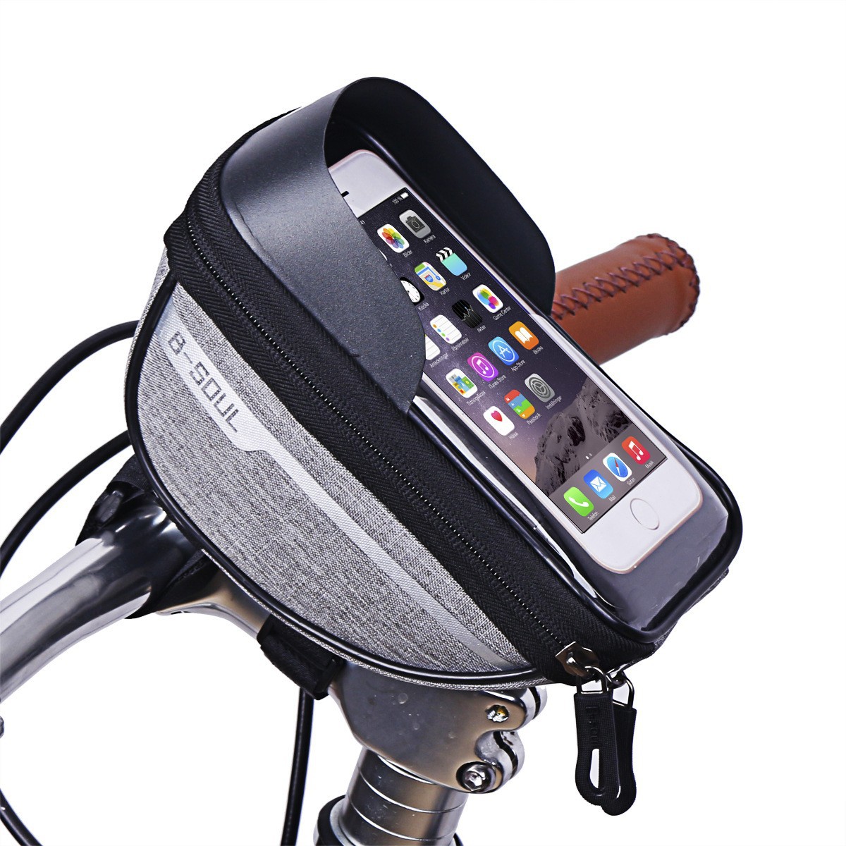 Youtube Phone Accessories - Waterproof Bicycle Bag Frame Front Top