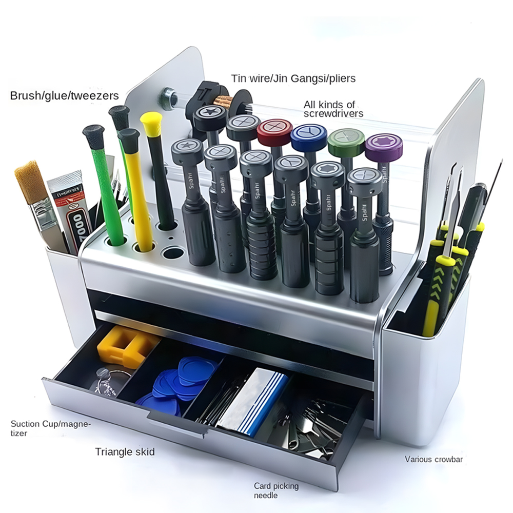 Desktop Rack Electronic Mainte - Phone Accessories Cabinet 评论和价格