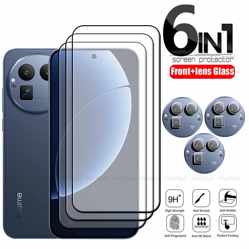 6-in-1 For Realme GT 8 Pro Gla - Realme Gt 6 评论和价格