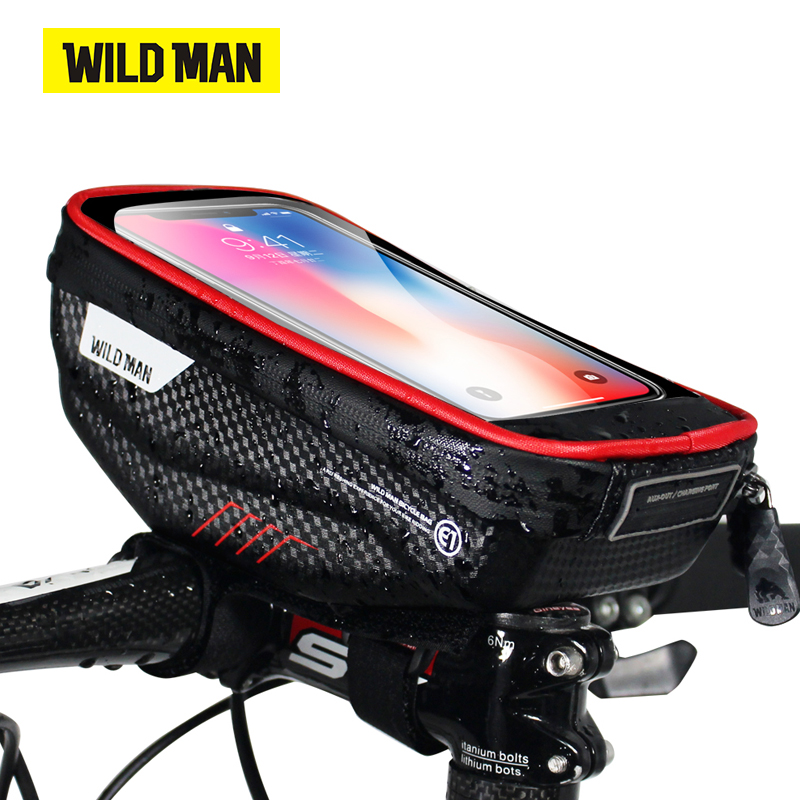WILD MAN Bicycle Bag 6.0 Inch  - Youtube Phone Accessories 评论和价格