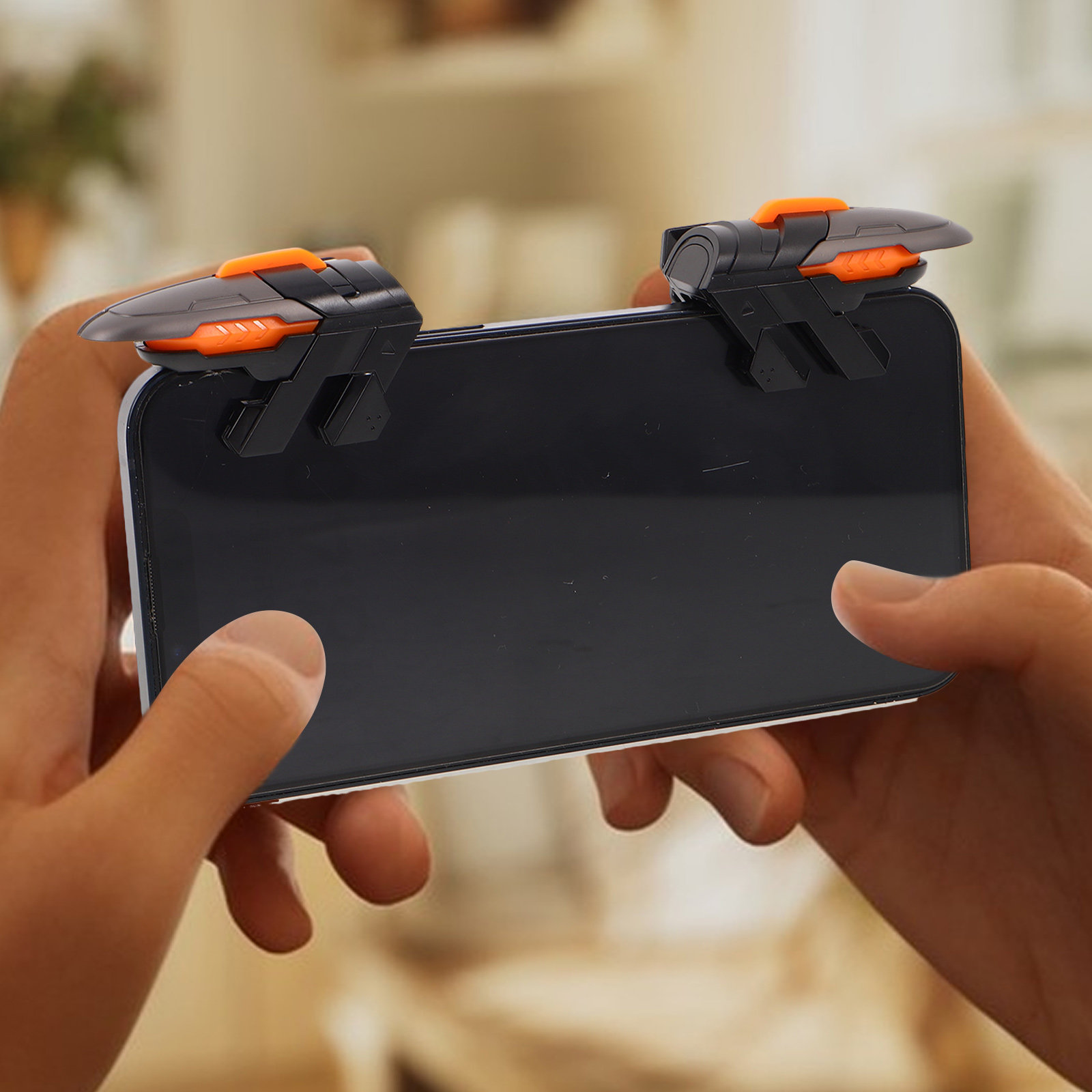 1Pair Six-Finger Gaming Trigge - Gaming Trigger Phone 评论和价格