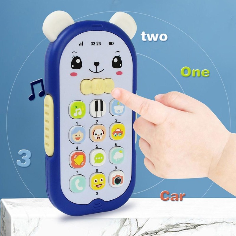 Baby Phone Toy Telephone Music - Phone Accessories Baby 评论和价格