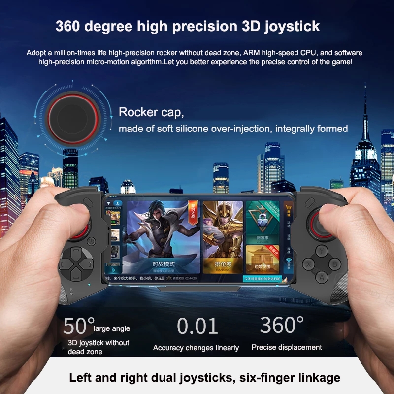 Cell Phone Gamepad Joystick Fo - Gaming Trigger Phone 评论和价格