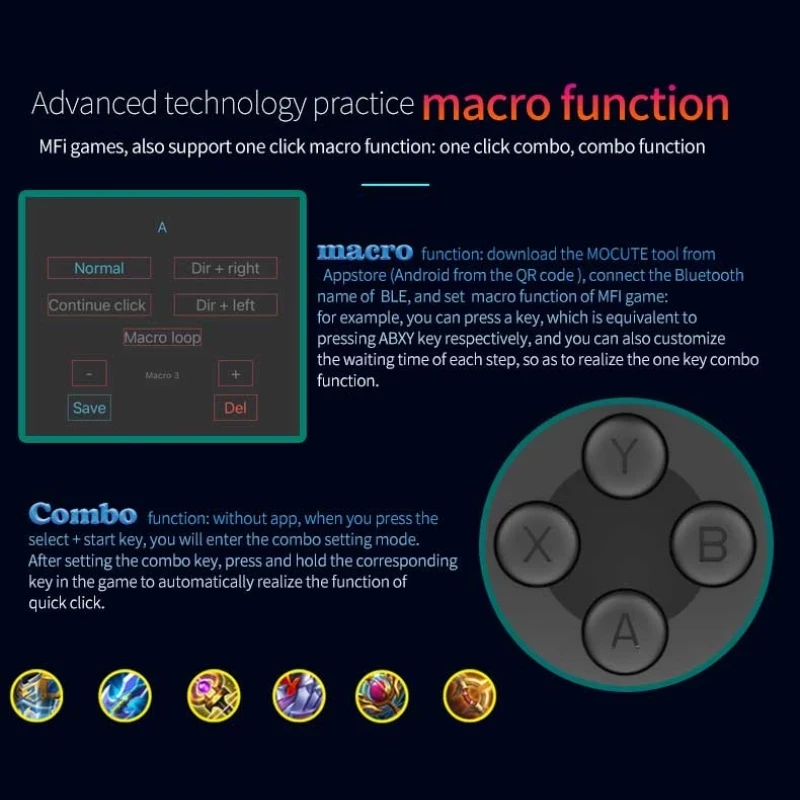 Cell Phone Gamepad Joystick Fo - Gaming Trigger Phone 评论和价格