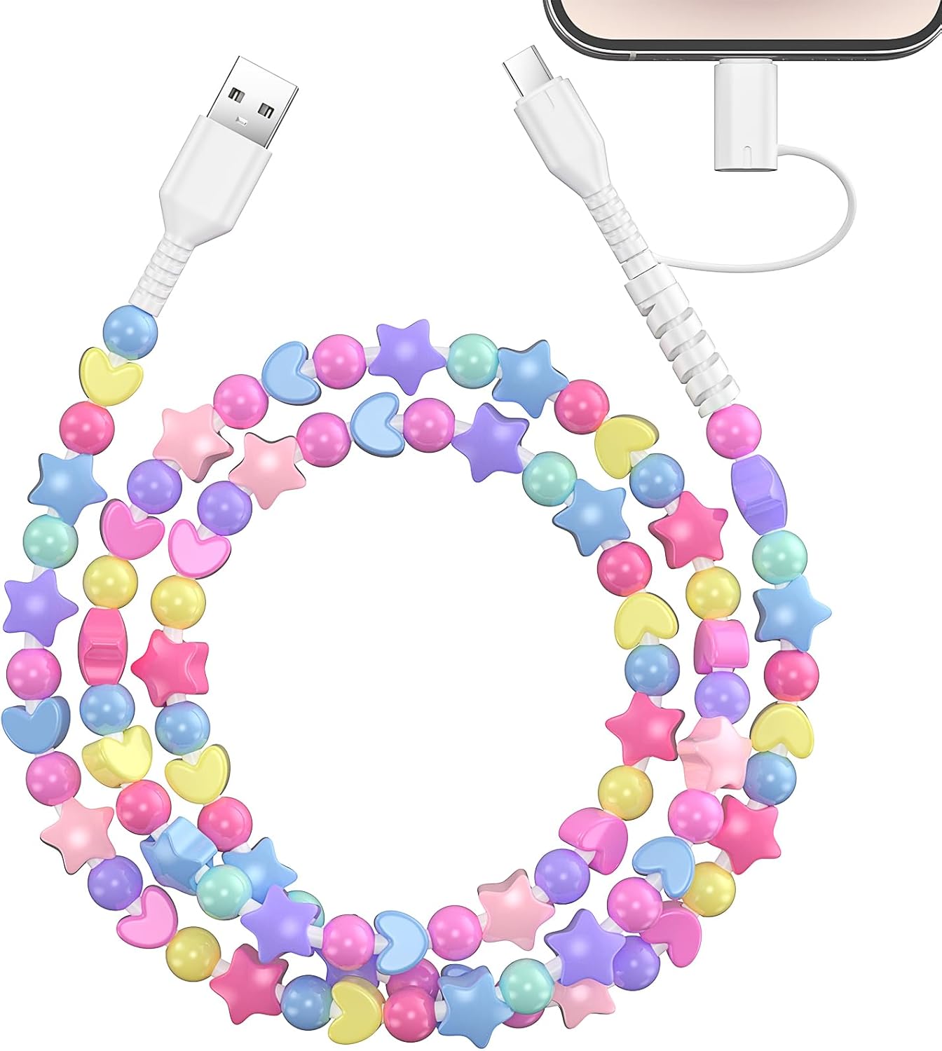 Bead charging cord,Charging Ca - Fast Charging Cable 评论和价格