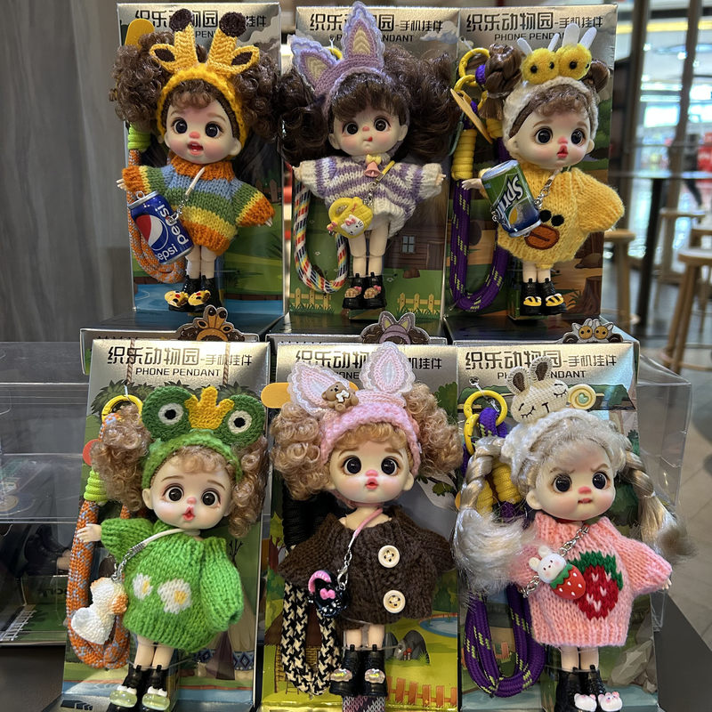 14cm Mini Doll Bjd Dress Up Gi - Phone Accessories Doll 评论和价格