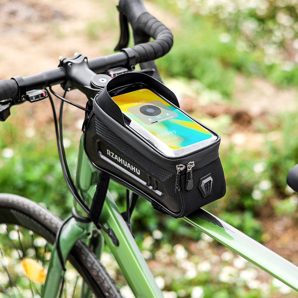Bicycle Phone Front Frame Bag  - Youtube Phone Accessories 评论和价格