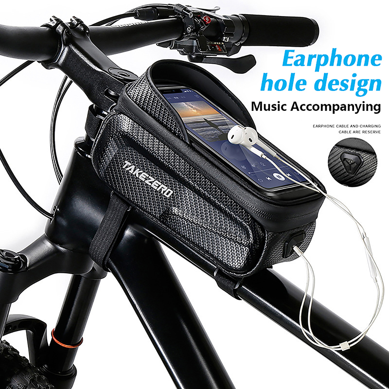 New Bicycle Bag Waterproof Tou - Youtube Phone Accessories 评论和价格
