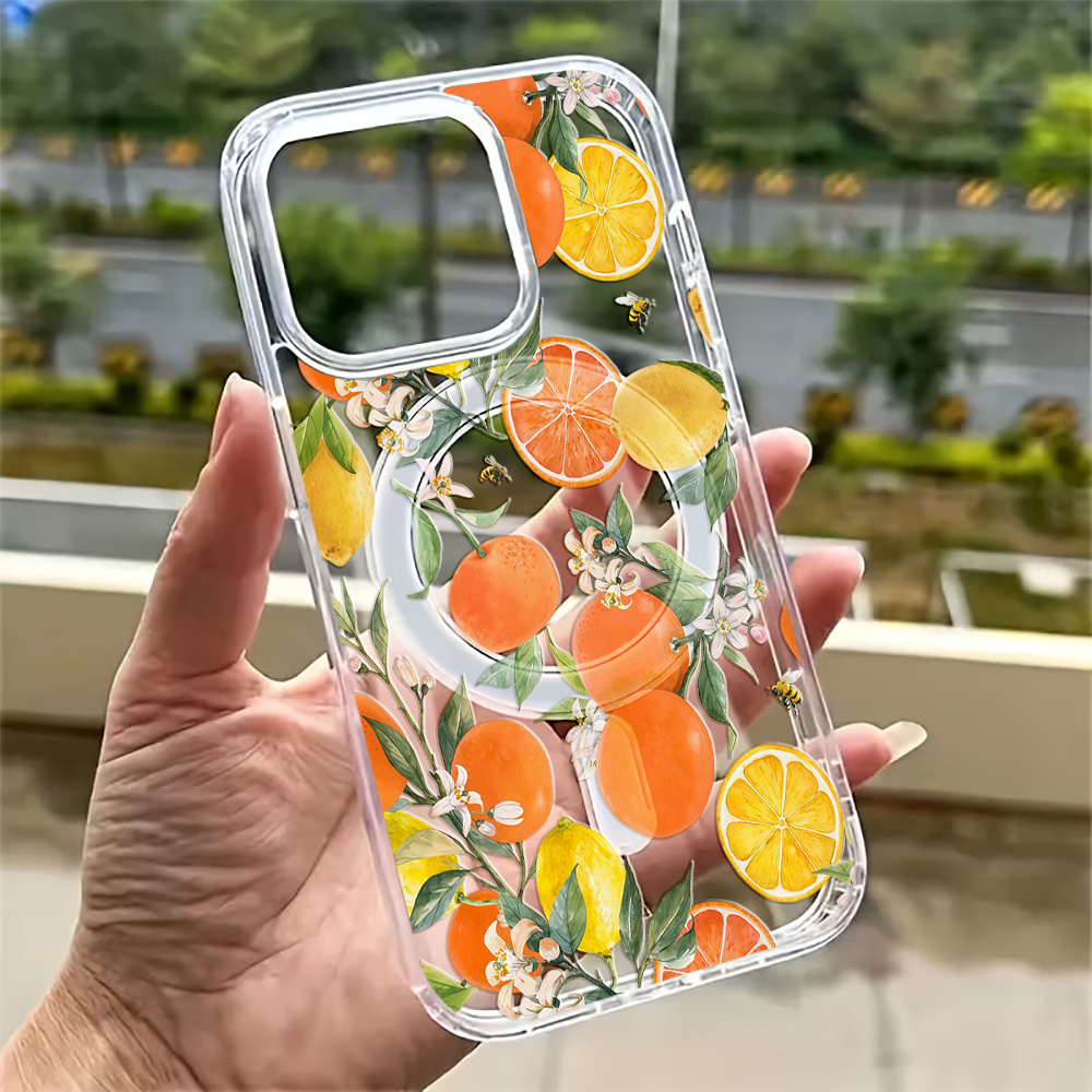 Summer Lemon Phone Case for iP - Magsafe Wireless Charger 评论和价格