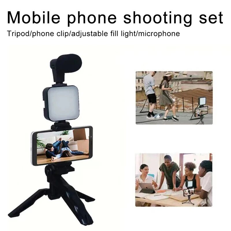 Smartphone Vlogging Kit With T - Youtube Phone Accessories 评论和价格
