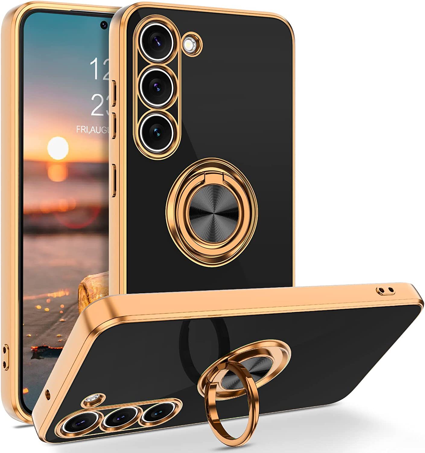 Luxury Plating Magnetic 360°Ri - Quirky Phone Accessories 评论和价格